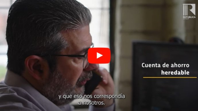 imagen de Tu cuenta de ahorro en República AFAP es heredable.