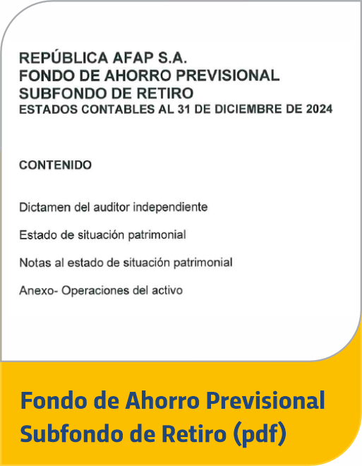 estados contables RETIRO