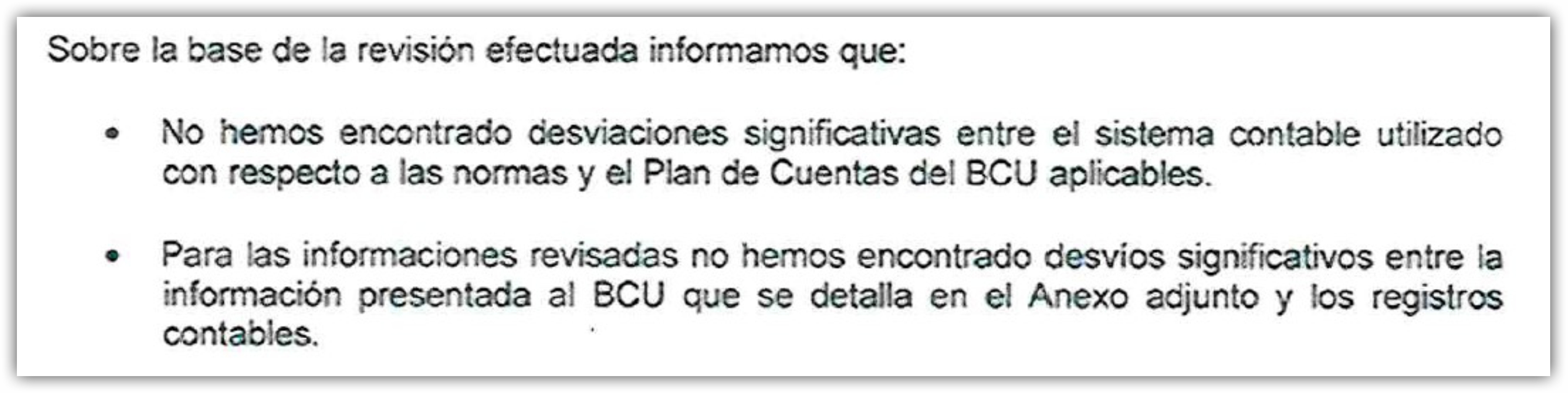 Informe de la sindicatura