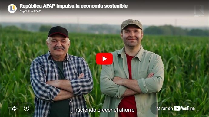 imagen de República AFAP impulsa la economía sostenible